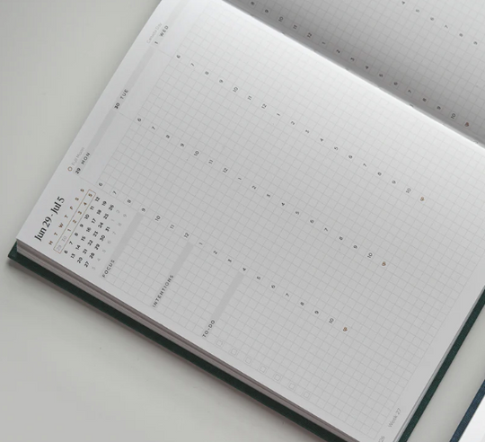 Hemlock & Oak : Vertical Weekly Planner : 2027