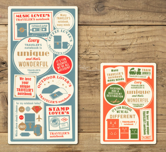 Traveler's Notebook : 2027 Inserts