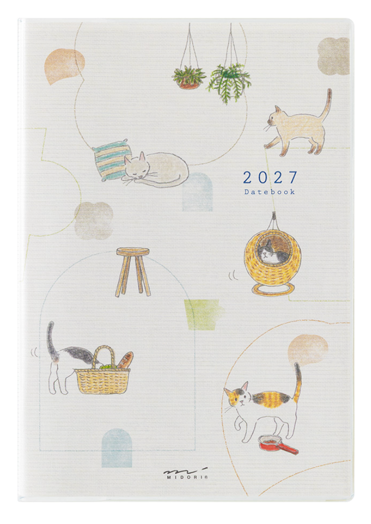 Midori : Pocket Diary 2027 : Mini