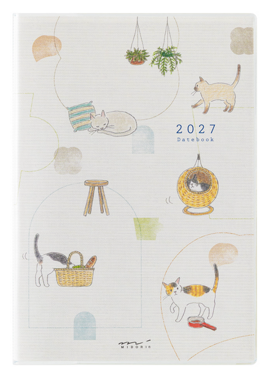 Midori : Pocket Diary 2027 : Mini