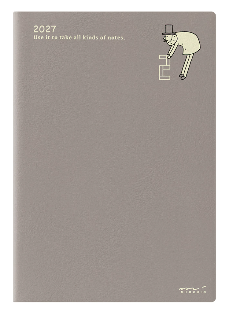 Midori : Pocket Diary 2027 : Mini