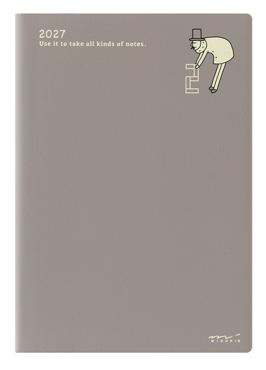 Midori : Pocket Diary 2027 : Mini