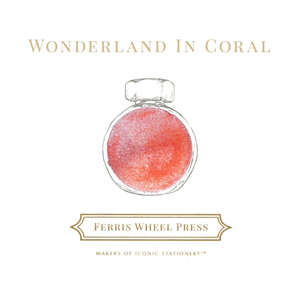 Ferris Wheel Press : 38ml Ink : Wonderland in Coral