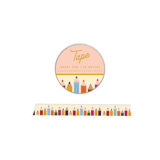 Ruff House : Pencil Pattern Washi Tape