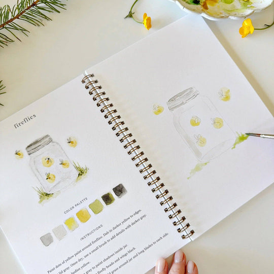 Emily Lex : Camping watercolour workbook