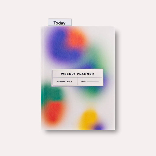 The Completist : Gradient No. 1 Weekly Lay Flat Undated Planner Book