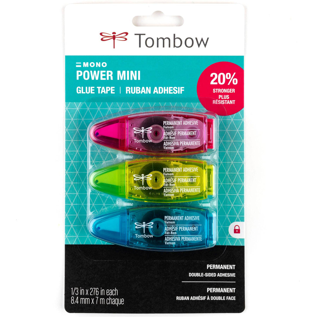 Tombow : Power Mini Glue Tapes - 3-Pack