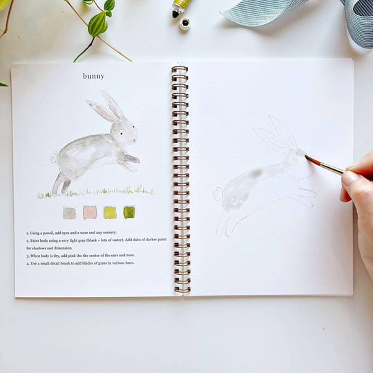 Emily Lex : Animals watercolour workbook
