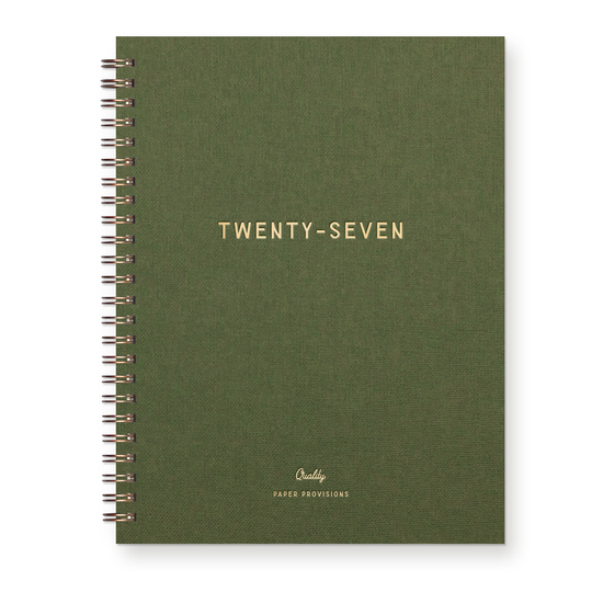 Ruff House : 2027 Signature Linen Dated Planner : Calendar Year