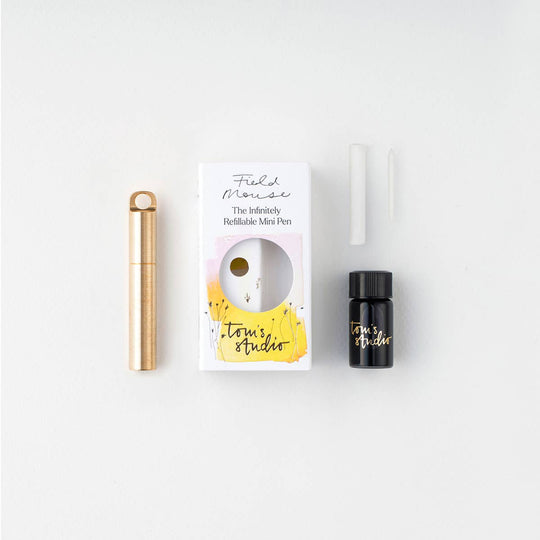 Tom's Studio : The Field Mouse – refillable travel pen