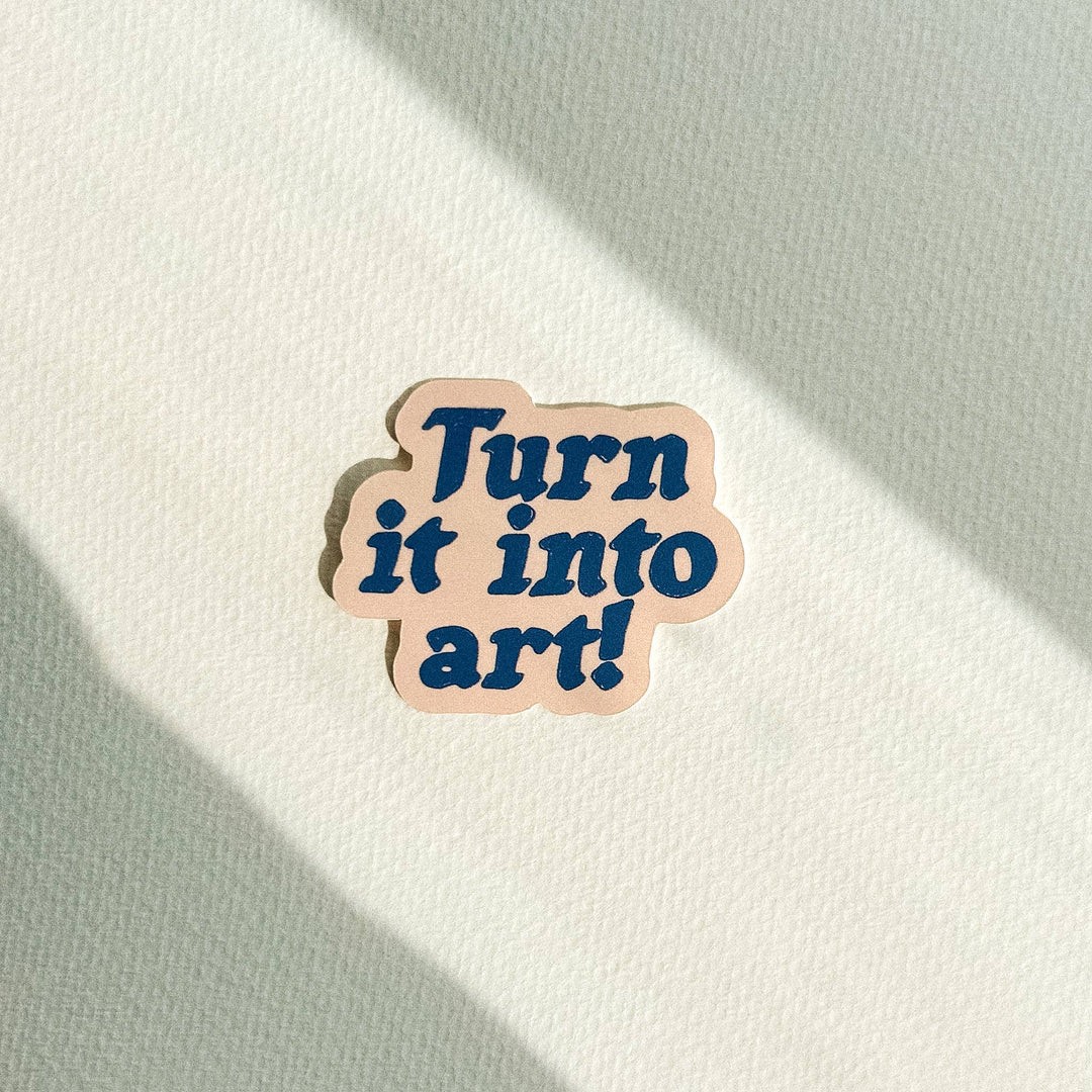 Artbaby : Turn It Into Art! Sticker