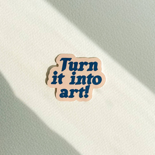Artbaby : Turn It Into Art! Sticker