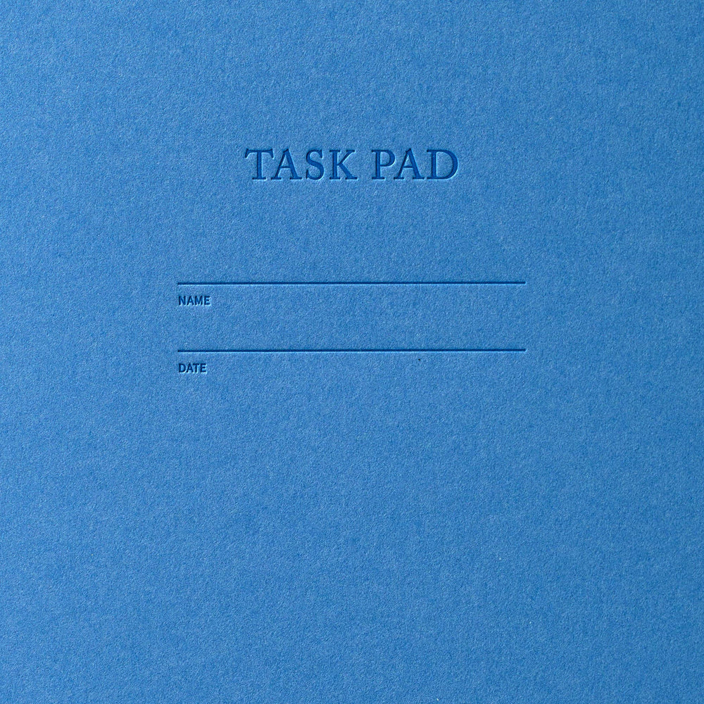 Task Pad Notebook - Ocean