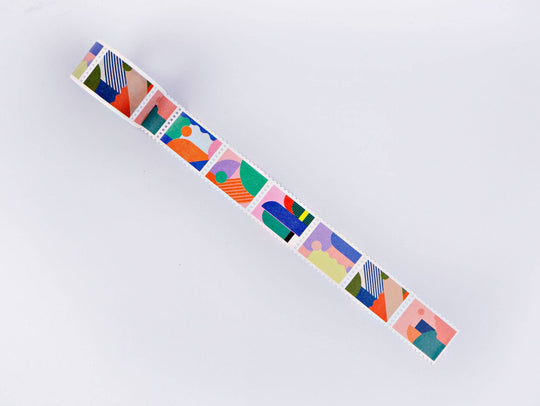 The Completist : Miami Mix Stamp Washi Tape