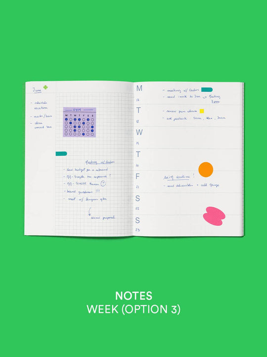 Mishmash : Undated Planner