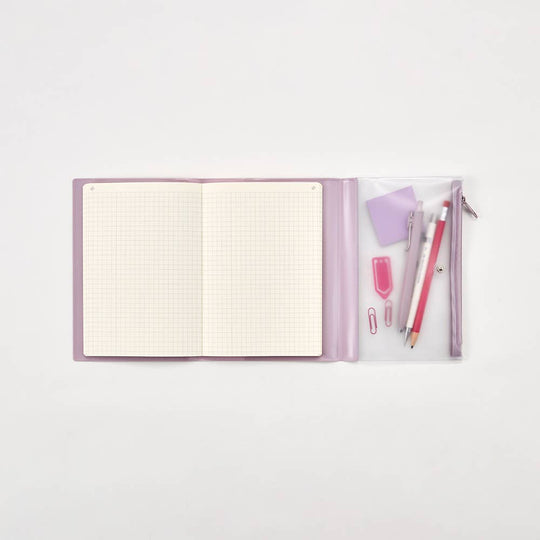 Isshoni : NoteBook Cover with Pen Case : A5