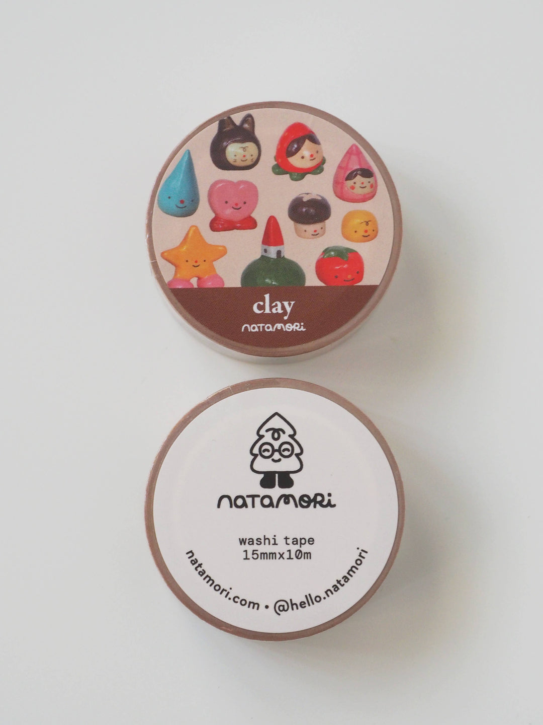 Natamori : Clay • washi tape