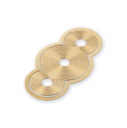 Papier : Brass Bookmark : Circlets
