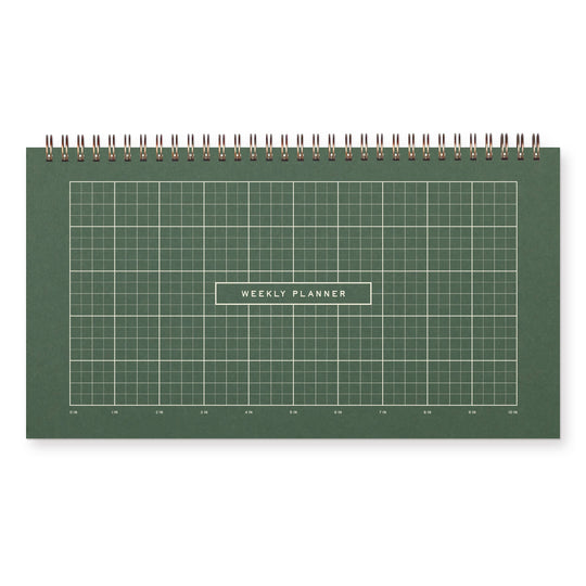 Ruff House : Ruler Grid Undated Weekly Planner