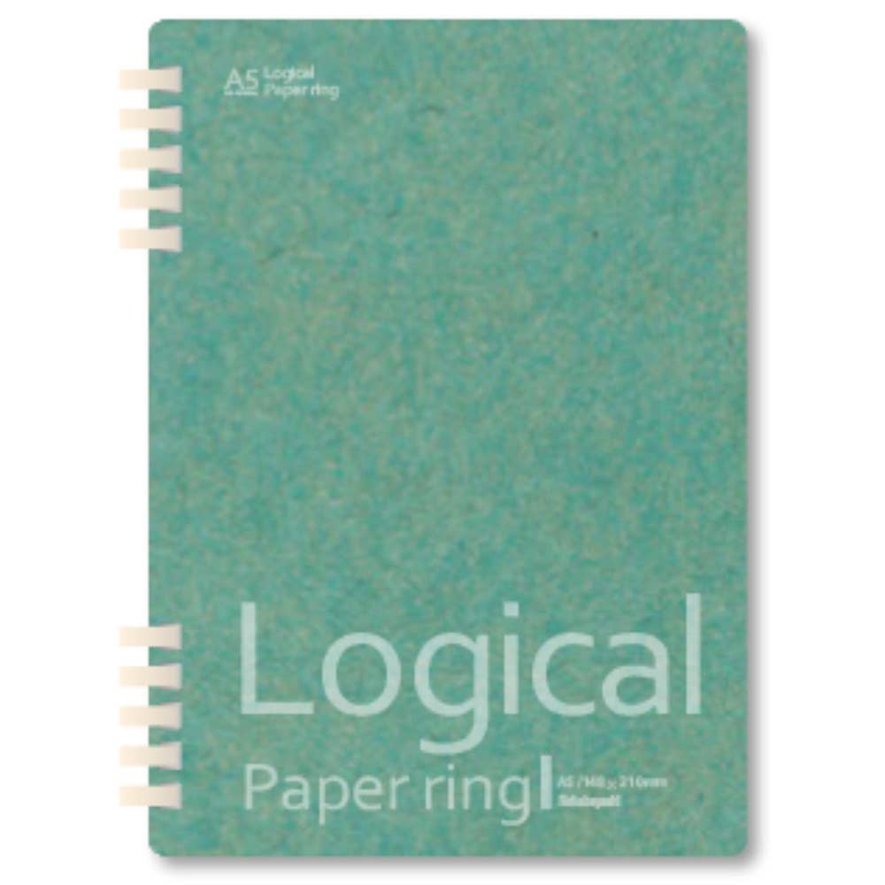Nakabayashi : Paper wring notebook : A5 : 40 sheets : 7mm line
