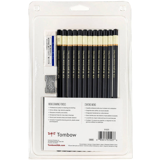 Tombow : MONO Drawing Pencil Set - 12-Pack