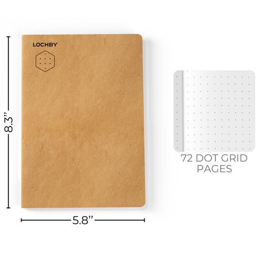 LOCHBY : A5 Dot Grid