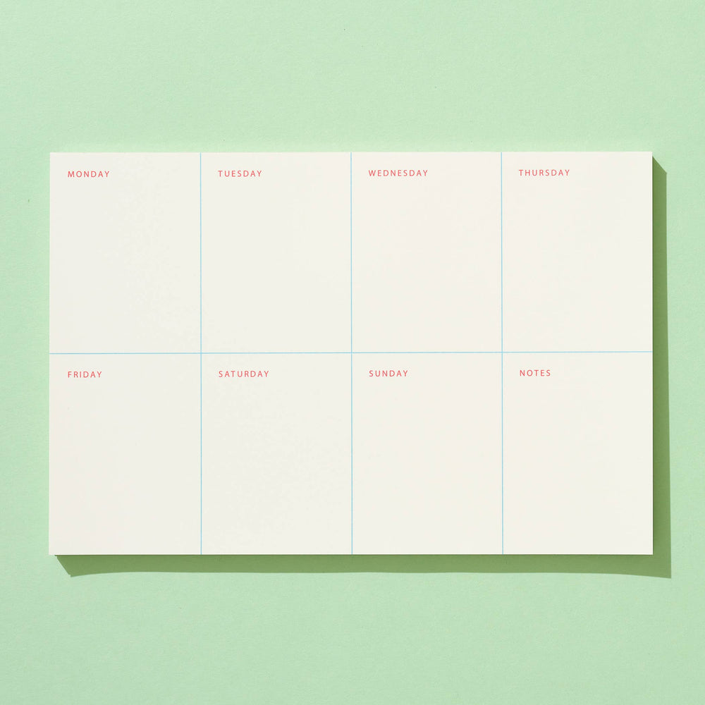 Weekly Notepad