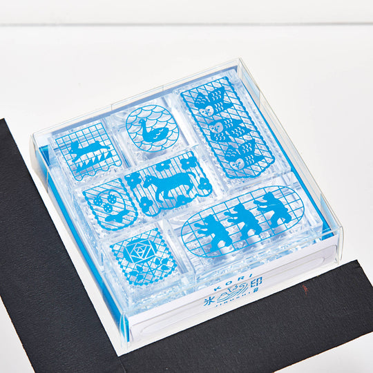 KING JIM : KORI JIRUSHI  Crystal Clarity : 6 Set Box