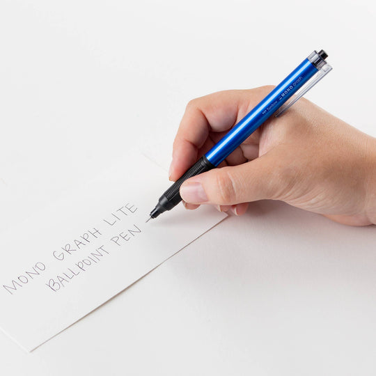 Tombow : MONO Graph Lite Ballpoint Pen : Light Blue