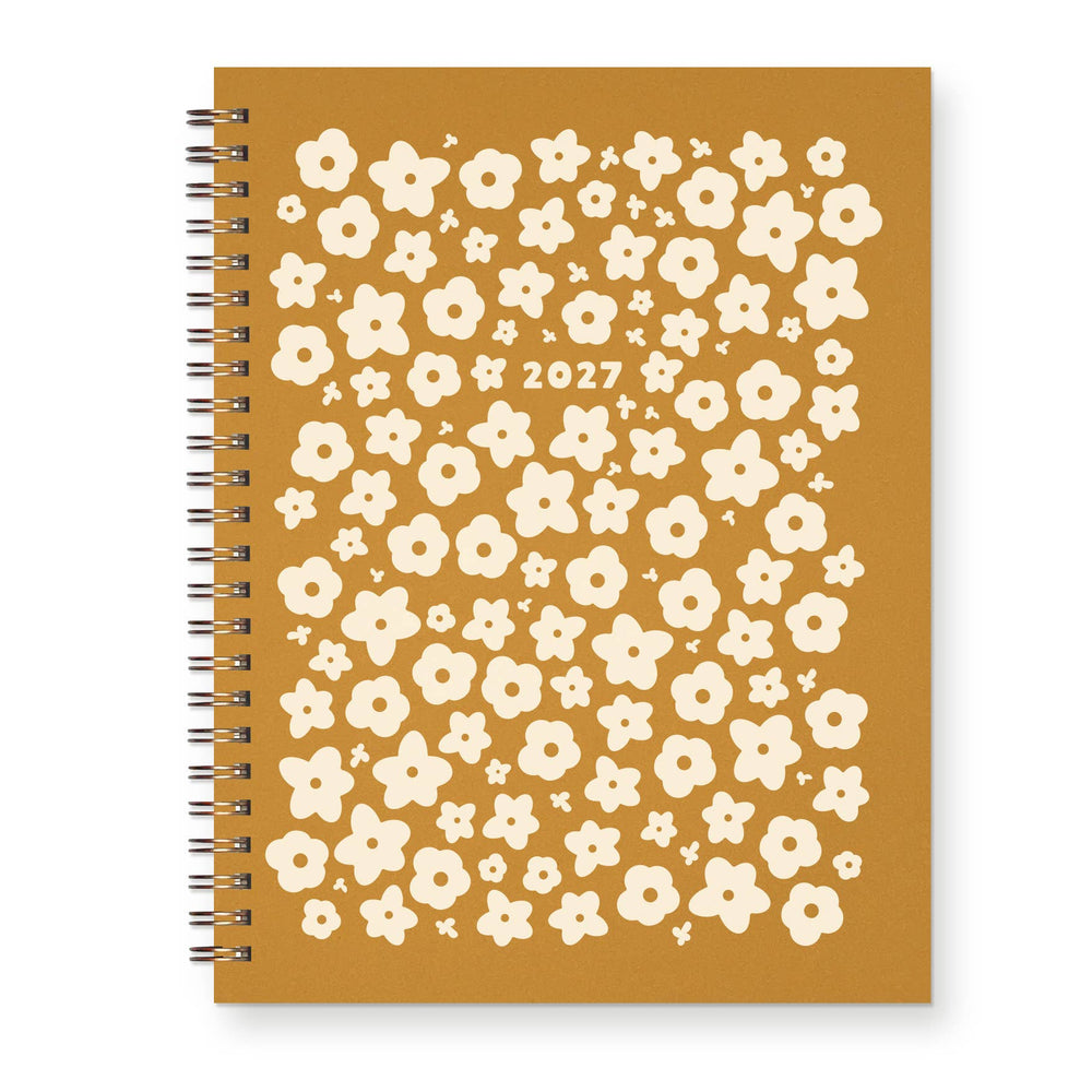 Ruff House : 2027 Floral Pattern Dated Planner : Calendar Year