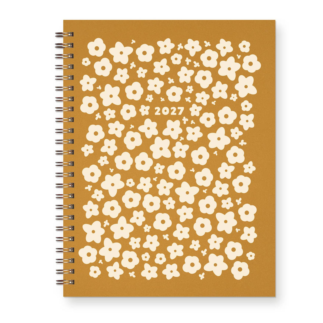 Ruff House : 2027 Floral Pattern Dated Planner : Calendar Year