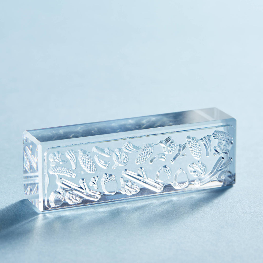 KING JIM : KORI JIRUSHI  Crystal Clarity Stamp : Long size
