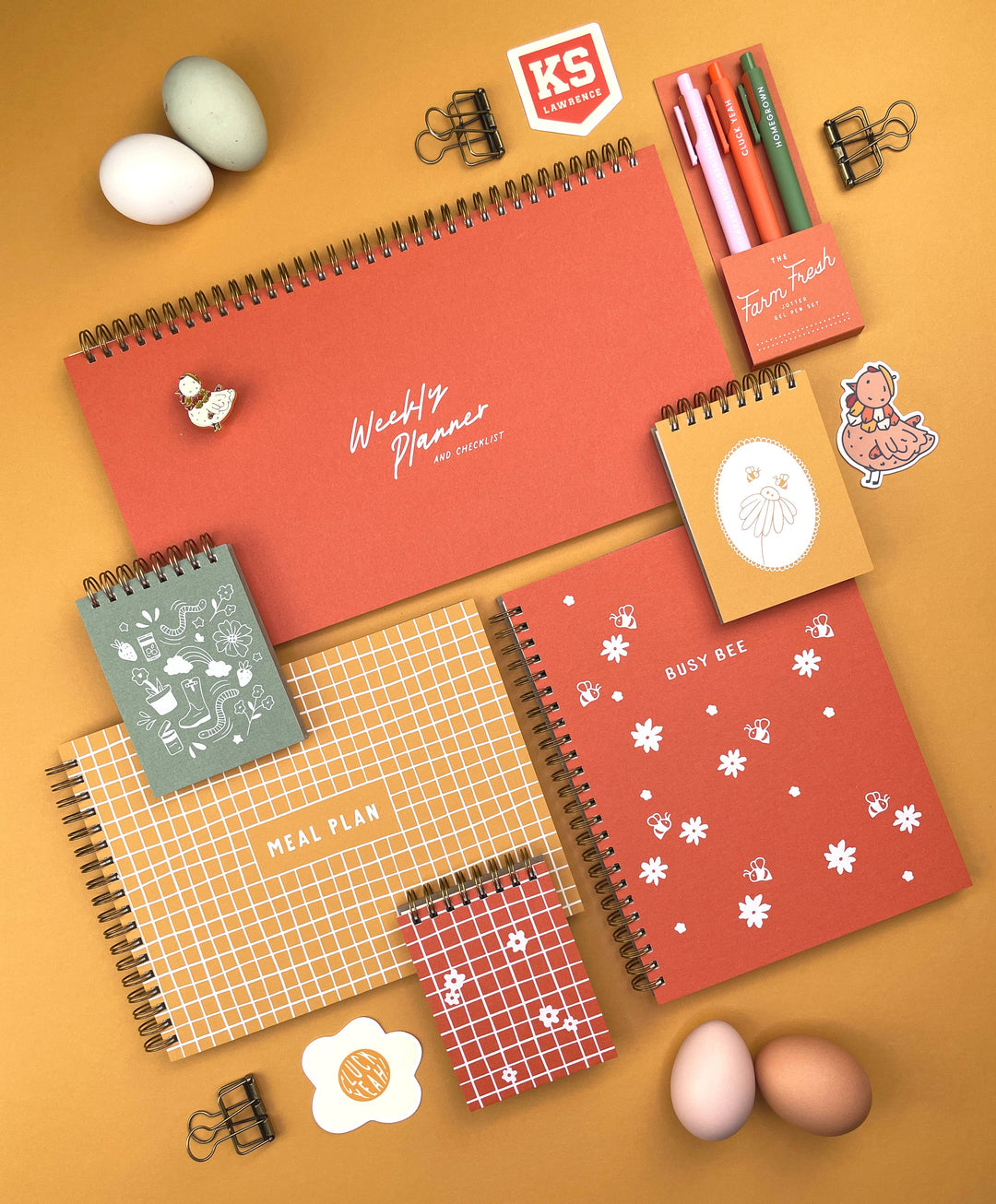 Ruff House : Garden Doodle Mini Jotter Notebook