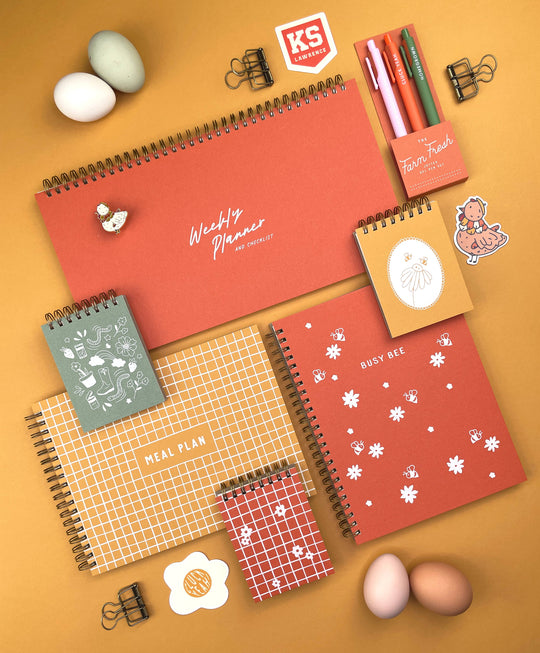 Ruff House : Garden Doodle Mini Jotter Notebook