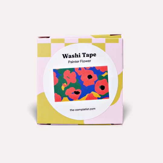 The Completist : Painter Flower Washi Tape