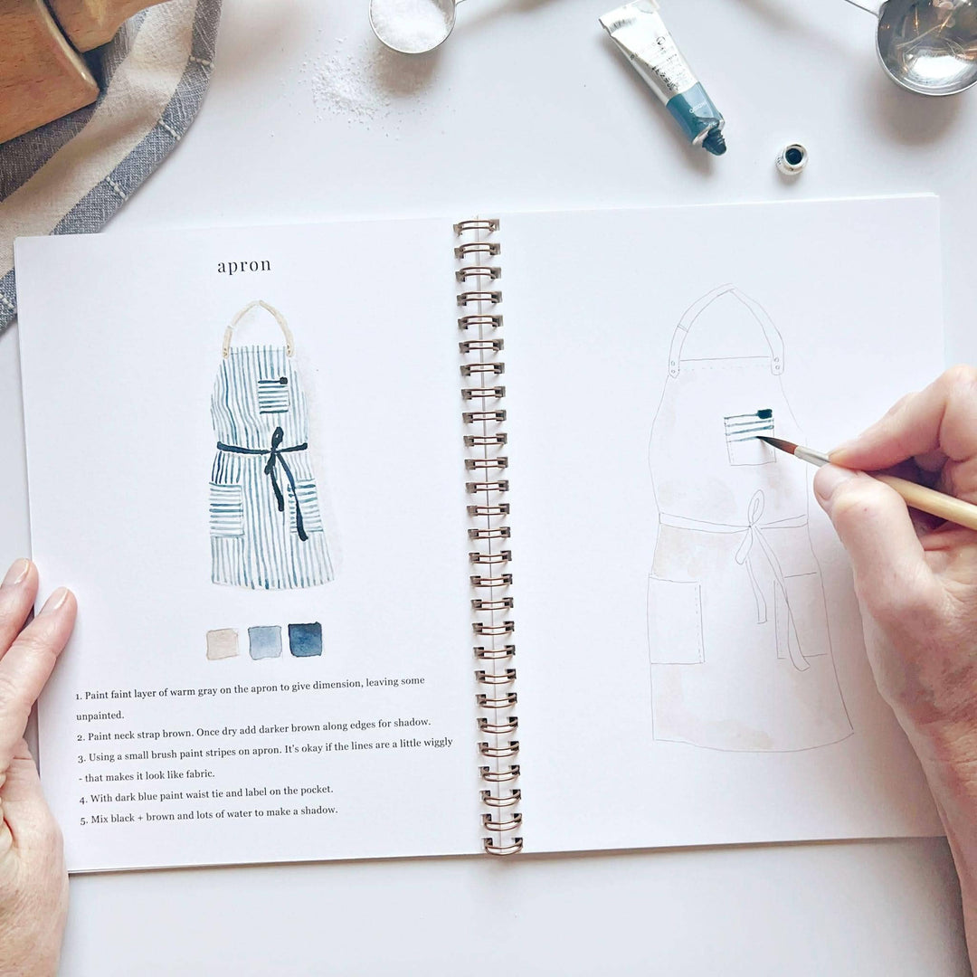 Emily Lex : Baking watercolour workbook