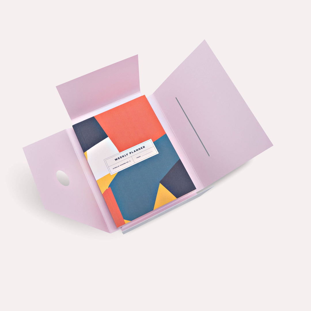 The Completist : Overlay Shapes No. 2 Lay Flat Undated Pocket Weekly Planner