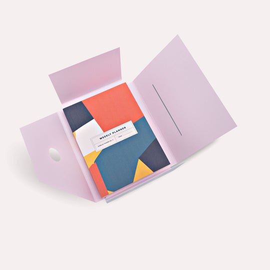 The Completist : Overlay Shapes No. 2 Lay Flat Undated Pocket Weekly Planner