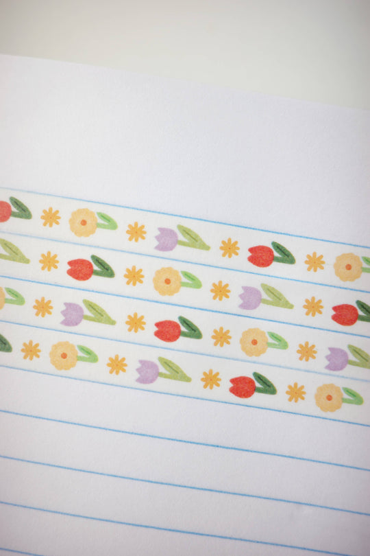 Natamori : Garden blooms • washi tape