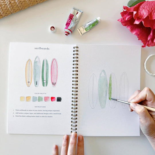 Emily Lex : Tropical watercolour workbook