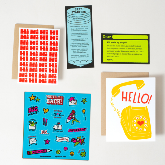 Egg Press Manufacturing : Telephone Pen Pal Kit