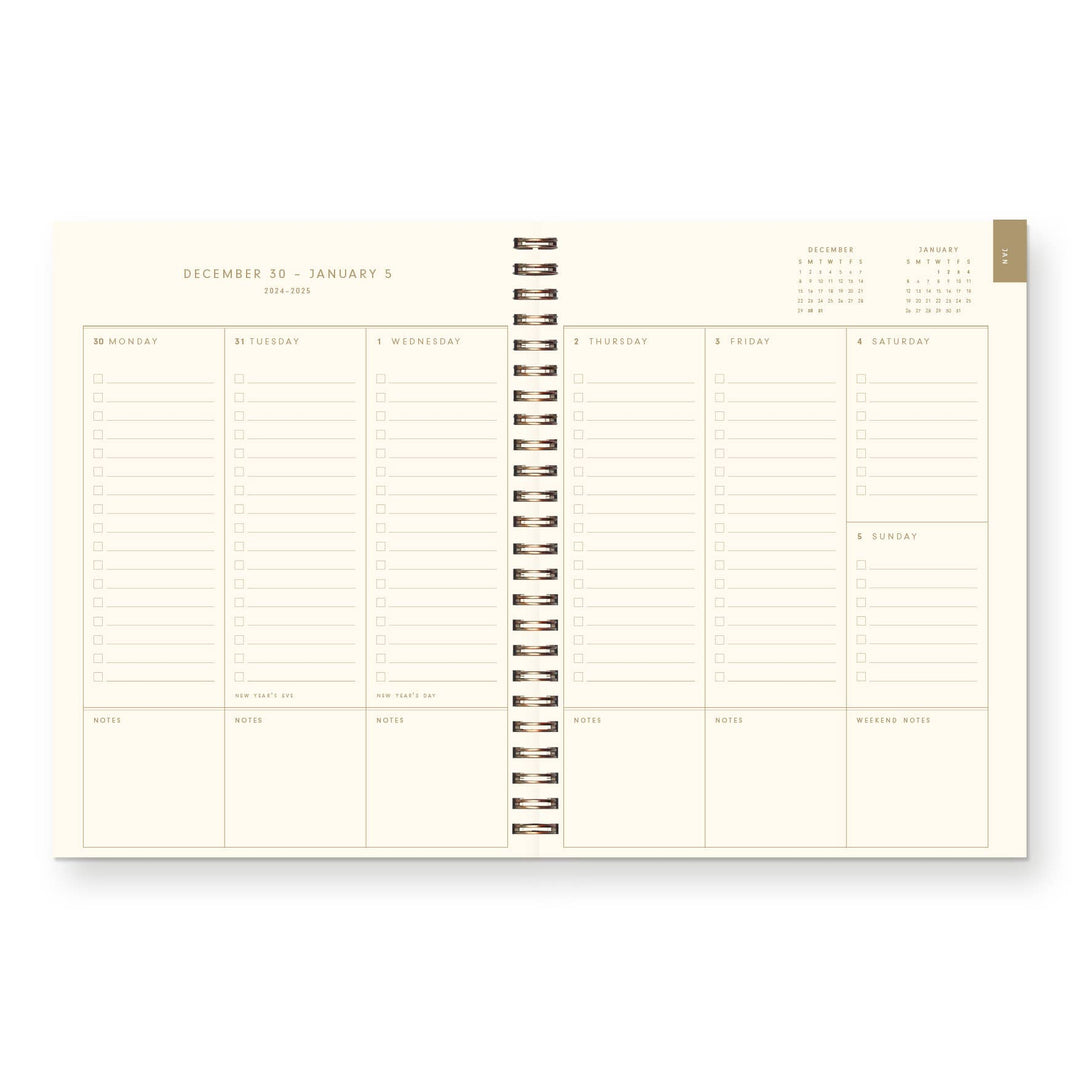 Ruff House : 2027 Signature Linen Dated Planner : Calendar Year
