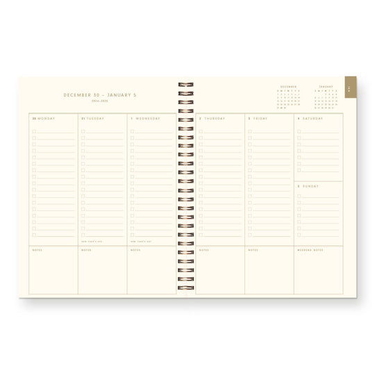 Ruff House : 2027 Weekly Patch Dated Planner : Calendar Year