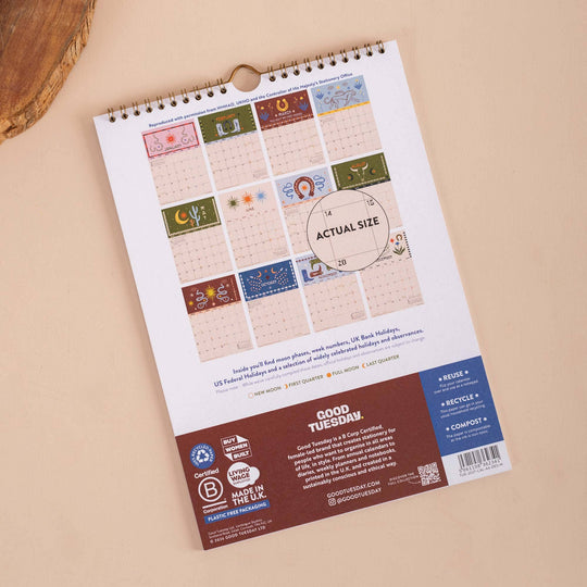 2027 Calendar | Desert Dreams | A4