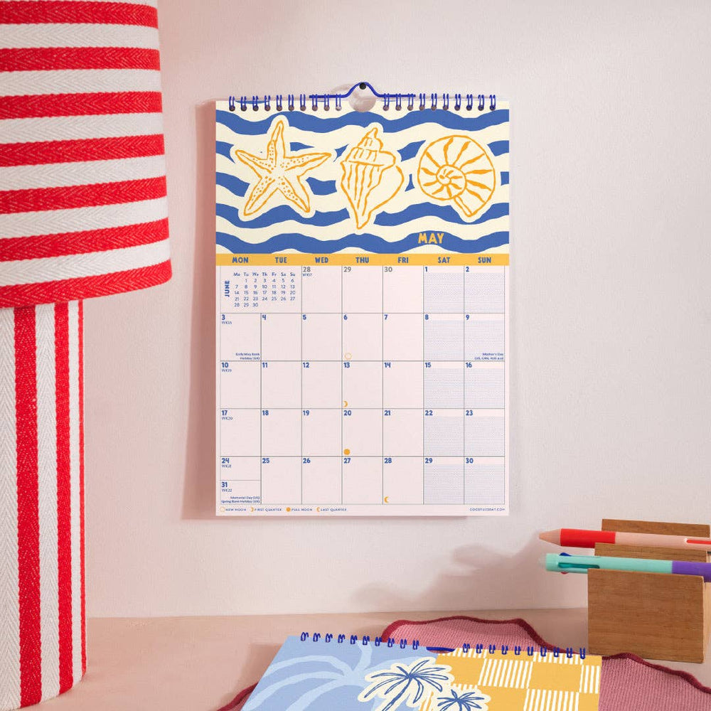 2027 Calendar | Amalfi Sunshine | A4