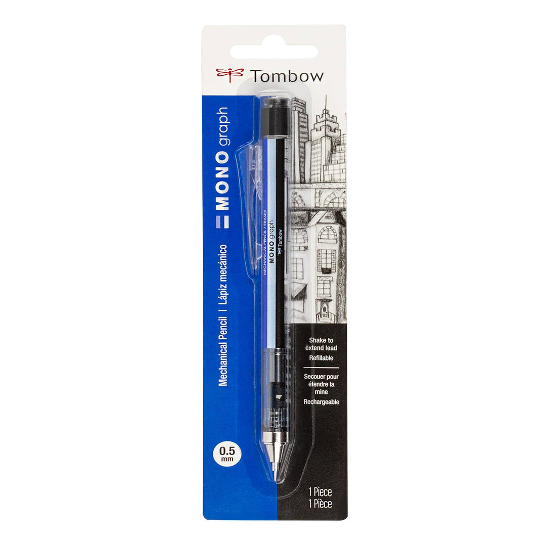 Tombow : MONO Graph Mechanical Pencil : Tri Color