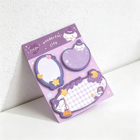 CouldNook : Kawaii Animal Sticky Note Set