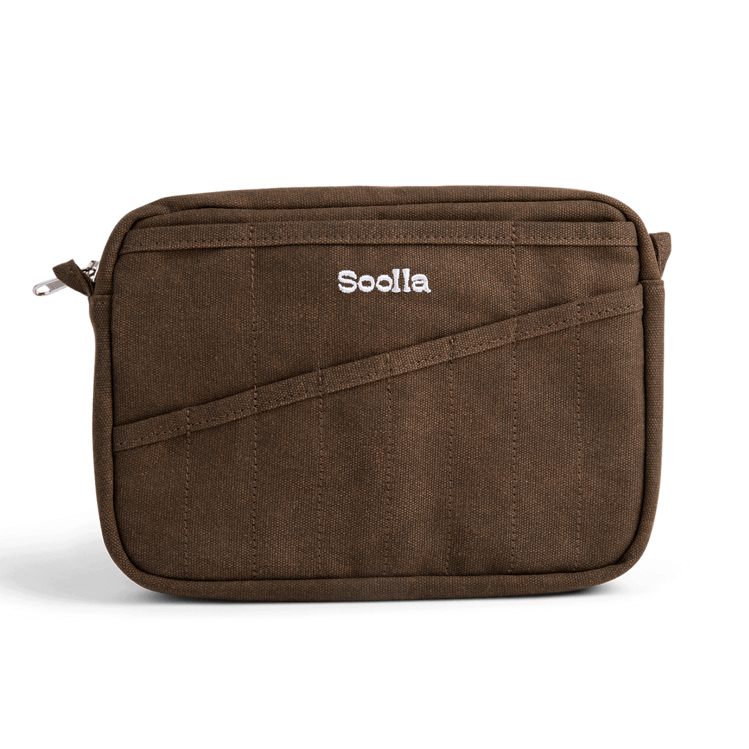 Soolla® Studio Pouch, Coffee Bean (Stationery Pouch)