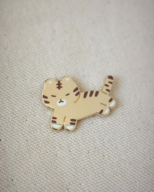 Natamori : enamel pin : Tiger