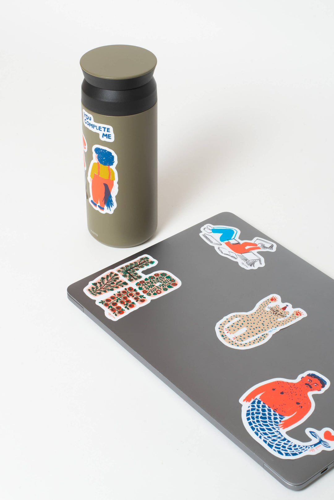 Egg Press Manufacturing : Book Lover Sticker